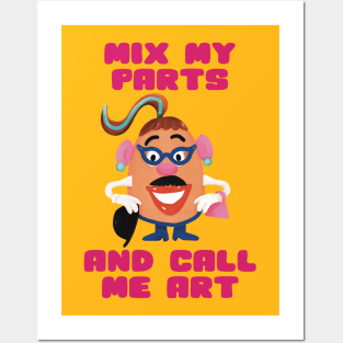 Mix My Parts Posters and Art